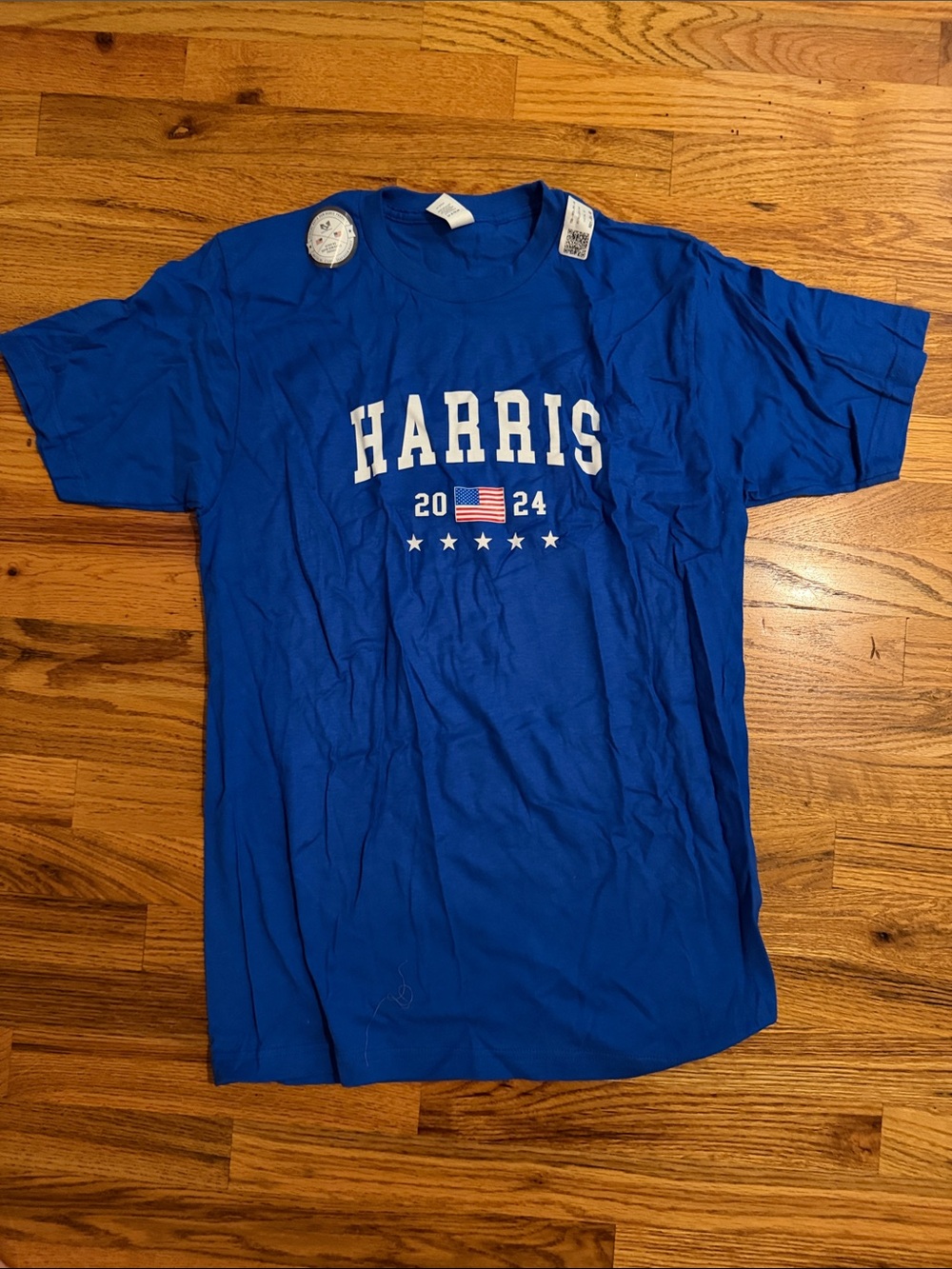 Kamala Harris 2024 Democrat Liberal Political Presidental Tee Tshirt Shirt M NWT